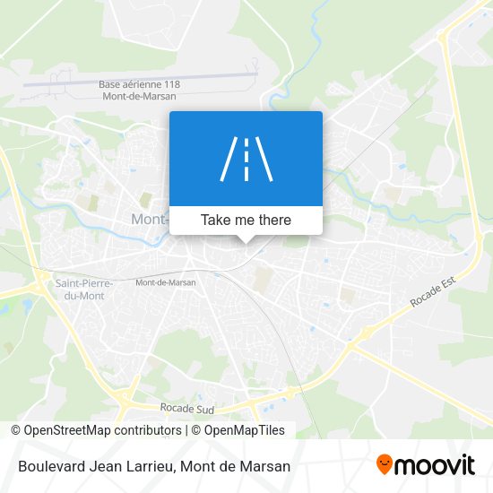 Boulevard Jean Larrieu map