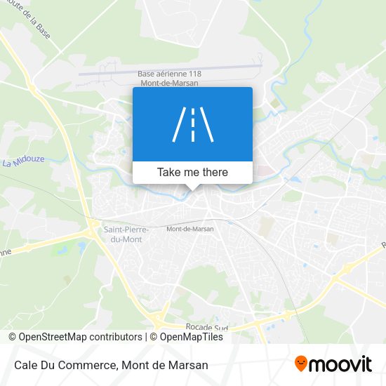 Cale Du Commerce map