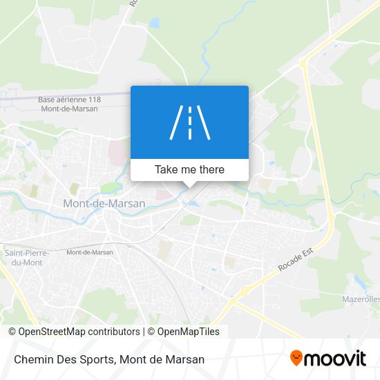 Chemin Des Sports map