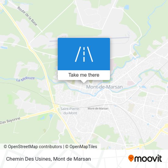 Chemin Des Usines map