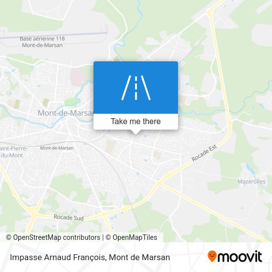 Impasse Arnaud François map