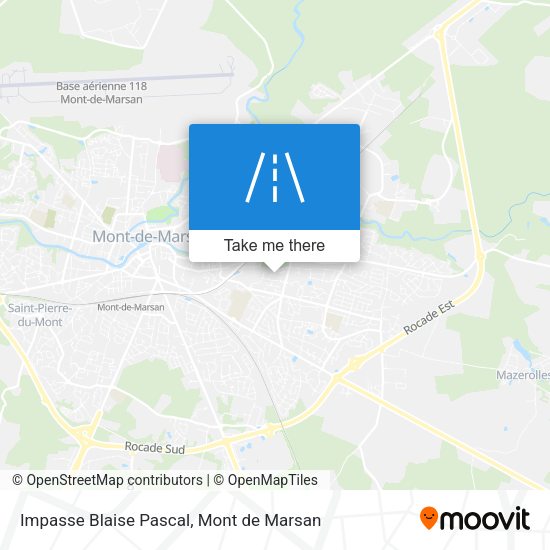 Impasse Blaise Pascal map