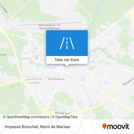 Impasse Brouchet map