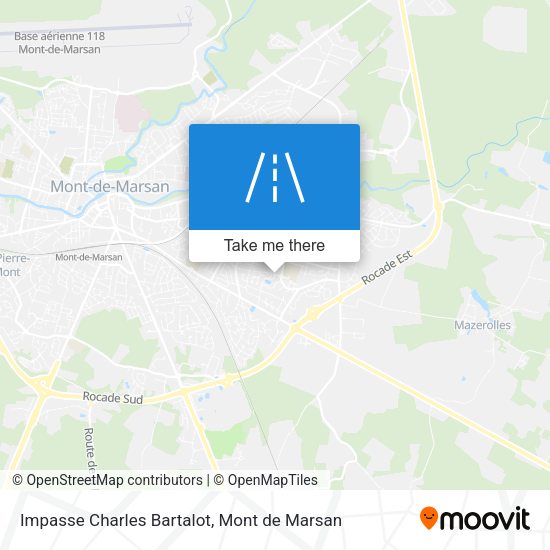 Impasse Charles Bartalot map