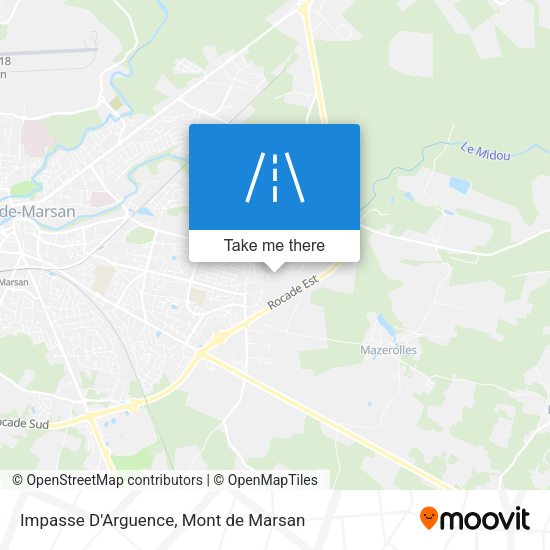 Impasse D'Arguence map