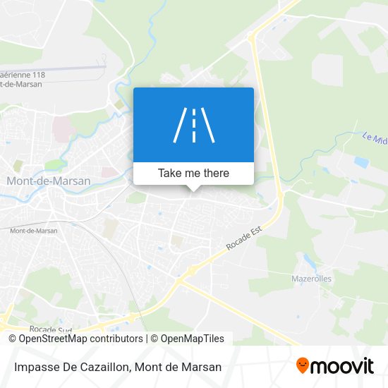 Impasse De Cazaillon map