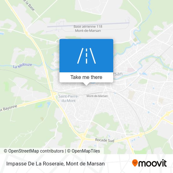 Impasse De La Roseraie map