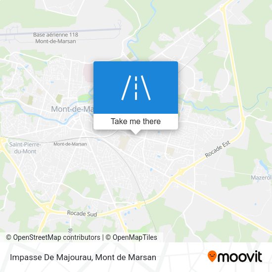 Impasse De Majourau map