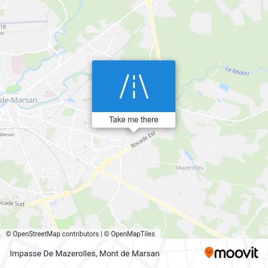Impasse De Mazerolles map