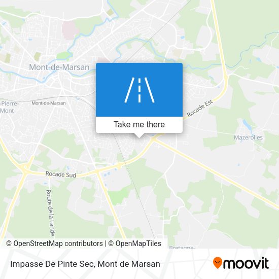 Impasse De Pinte Sec map