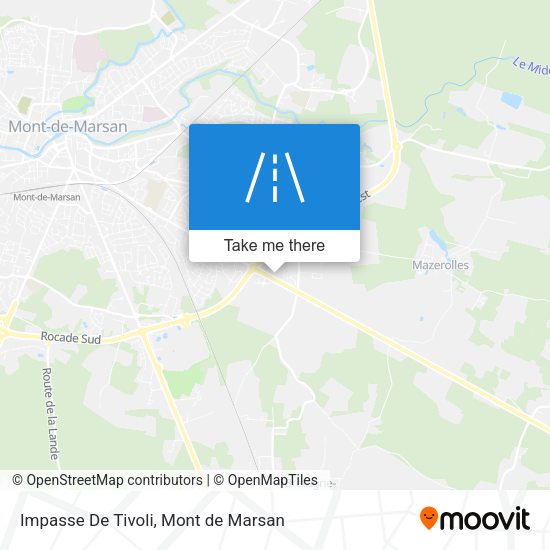 Impasse De Tivoli map