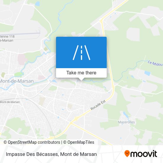 Impasse Des Bécasses map