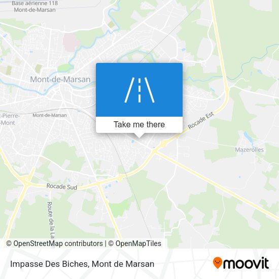 Impasse Des Biches map