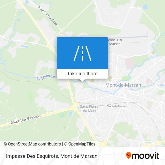 Impasse Des Esquirots map