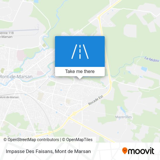 Impasse Des Faisans map
