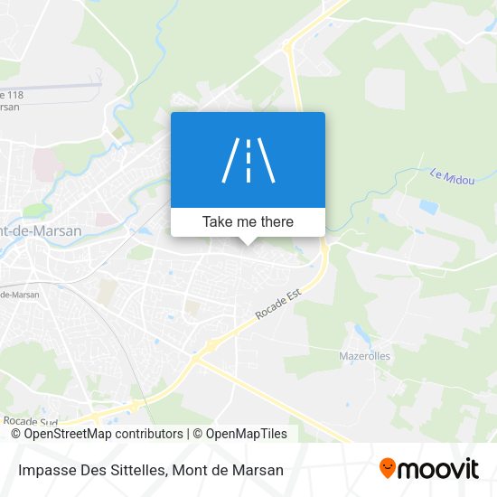 Impasse Des Sittelles map