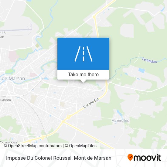 Impasse Du Colonel Roussel map