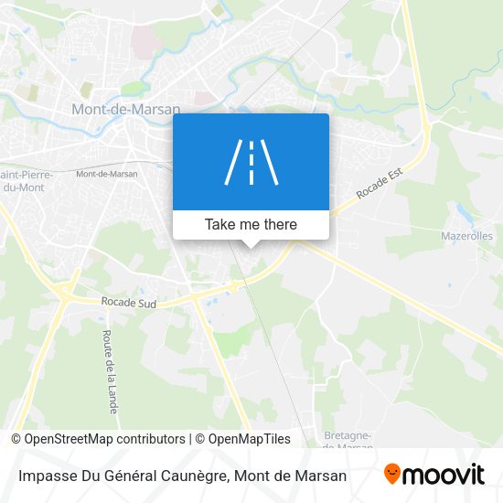 Impasse Du Général Caunègre map