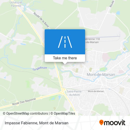 Impasse Fabienne map