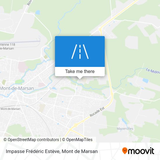 Impasse Frédéric Estève map