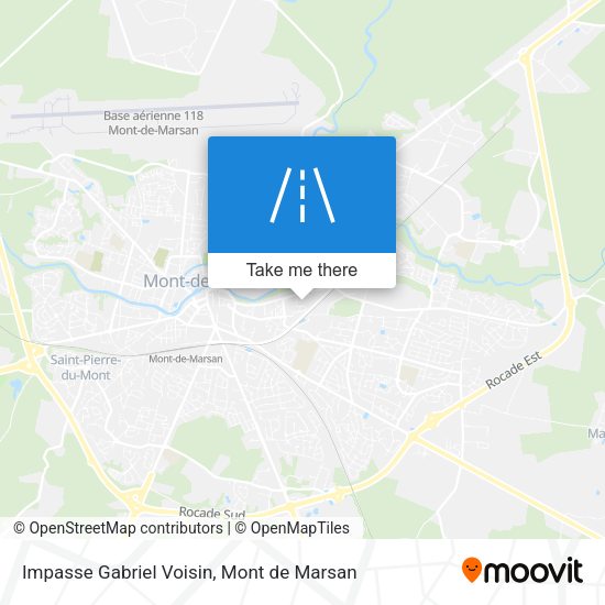 Impasse Gabriel Voisin map