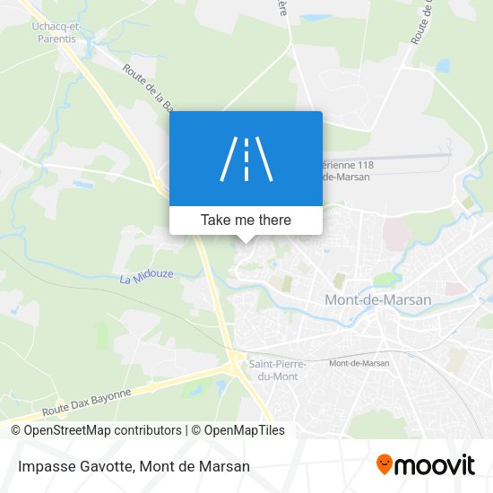 Impasse Gavotte map