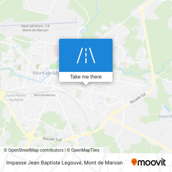 Impasse Jean Baptiste Legouvé map