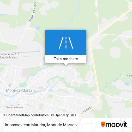 Impasse Jean Maridor map