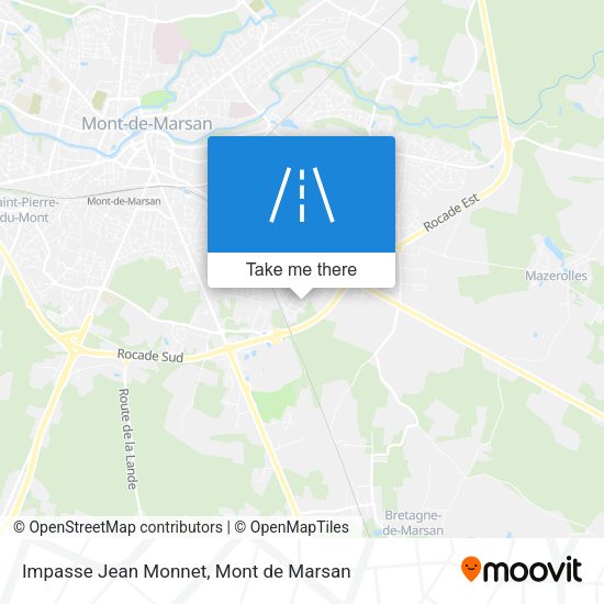 Impasse Jean Monnet map