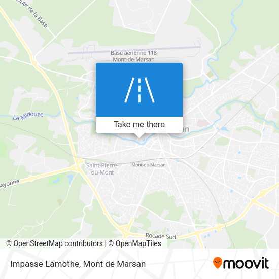Impasse Lamothe map