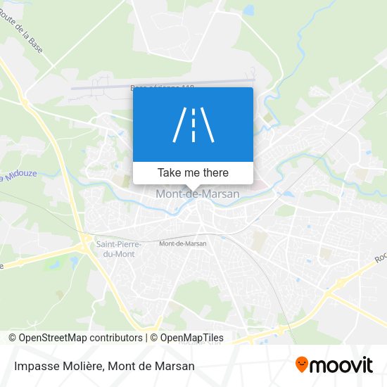 Impasse Molière map