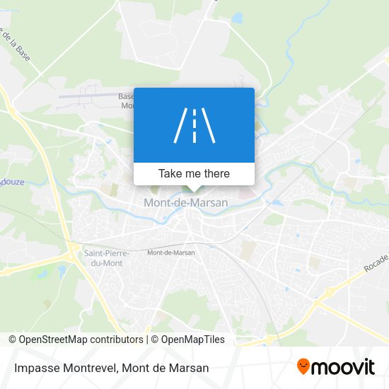Impasse Montrevel map