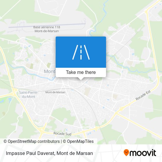 Impasse Paul Daverat map