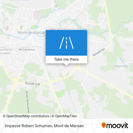 Impasse Robert Schuman map