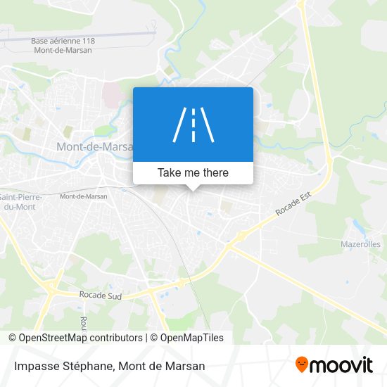 Impasse Stéphane map