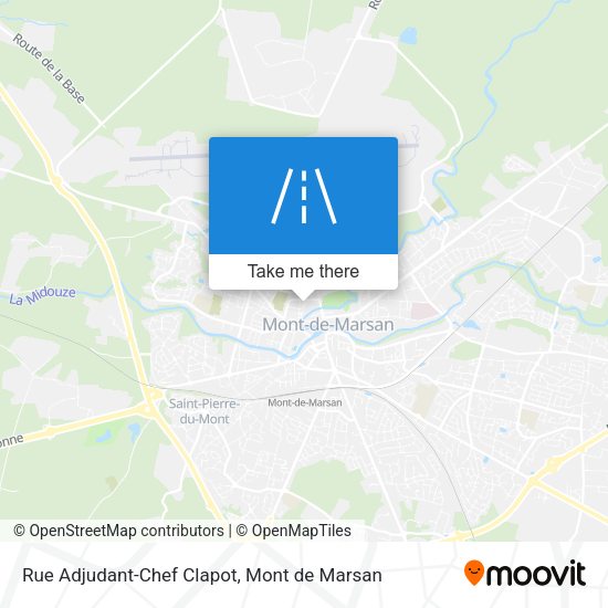 Rue Adjudant-Chef Clapot map