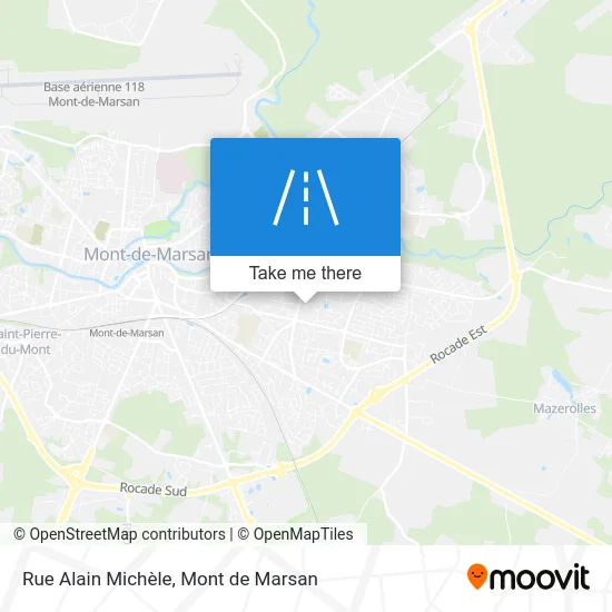 Rue Alain Michèle map