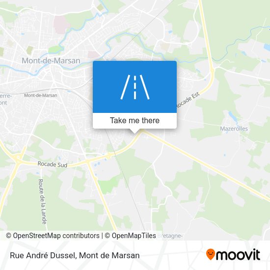 Rue André Dussel map