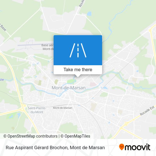 Rue Aspirant Gérard Brochon map