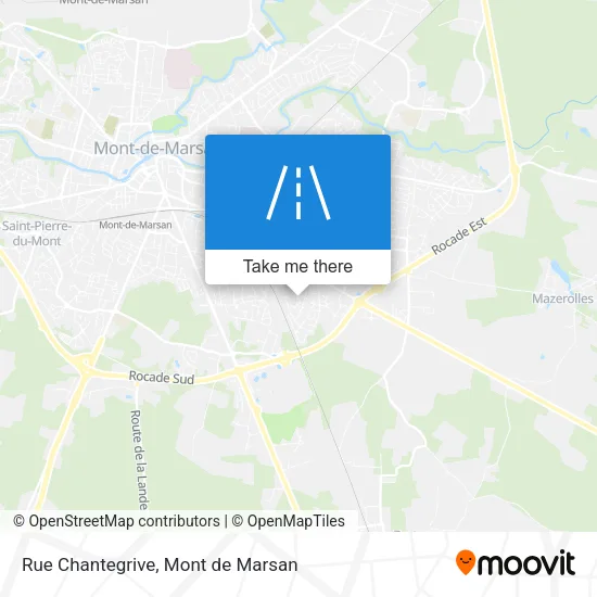 Rue Chantegrive map