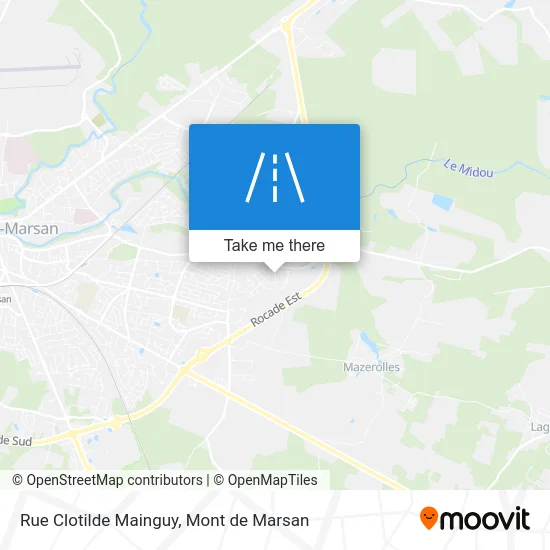 Rue Clotilde Mainguy map