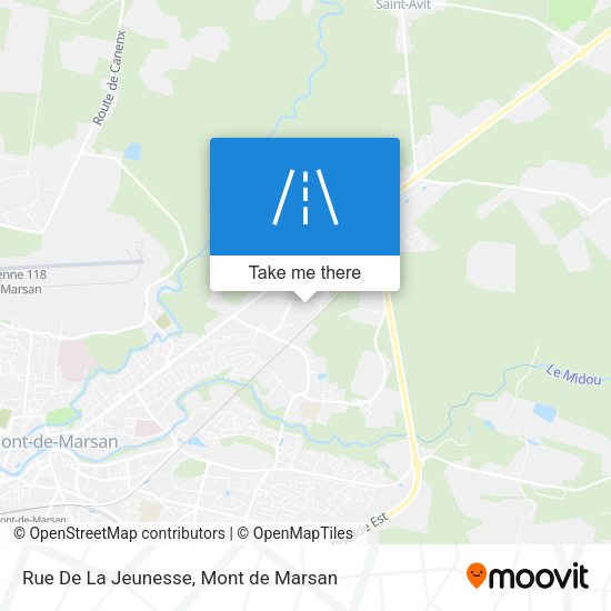Rue De La Jeunesse map