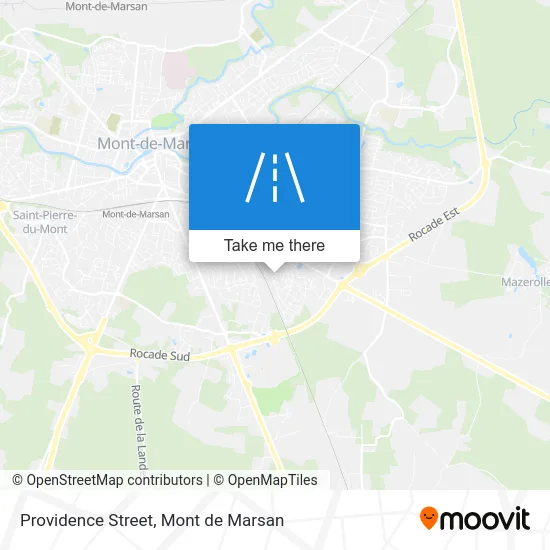 Rue De La Providence map