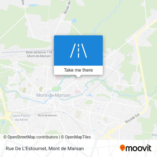 Rue De L'Estournet map
