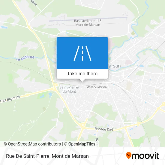 Rue De Saint-Pierre map