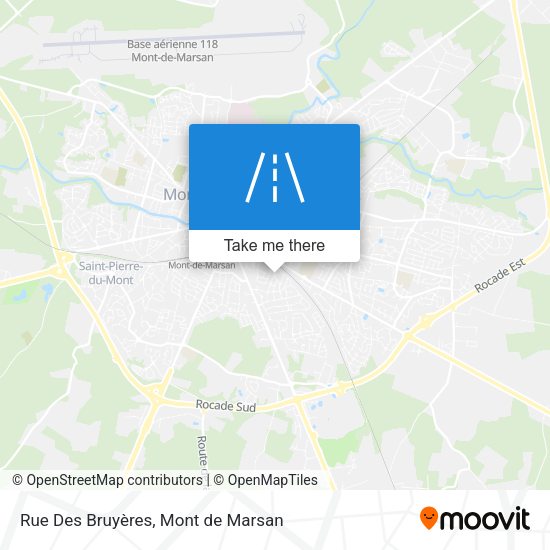 Rue Des Bruyères map