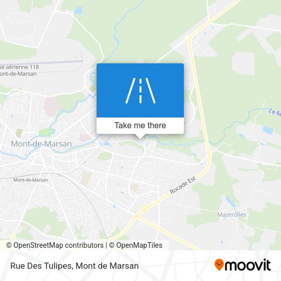 Rue Des Tulipes map