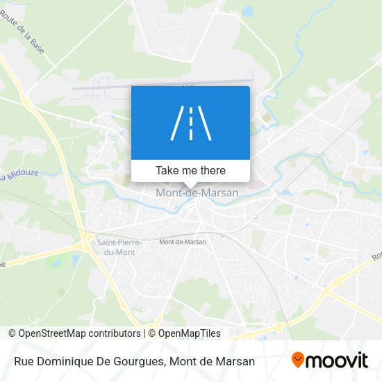 Rue Dominique De Gourgues map