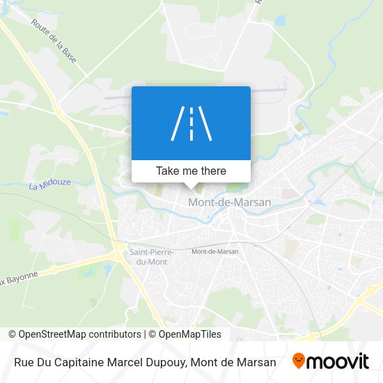Rue Du Capitaine Marcel Dupouy map