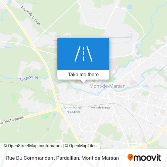 Rue Du Commandant Pardaillan map
